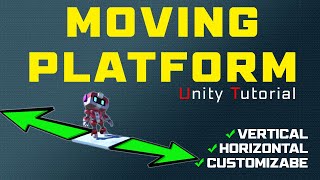 Create Moving Platform | Vertical and Horizontal [Unity][Bolt]↔↕