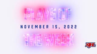 KIJHL Plays of the Week -November 15, 2022