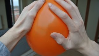 Balloon rubbing with hands sound effect stereo HQ 96kHz