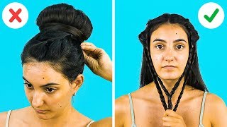 32 EASY HAIRSTYLES TO MAKE UNDER A MINUTE 32 EASY HAIRSTYLES TO MAKE UNDER A MINUTE