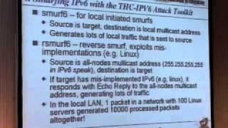 22C3: Attacking the IPv6 Protocol Suite