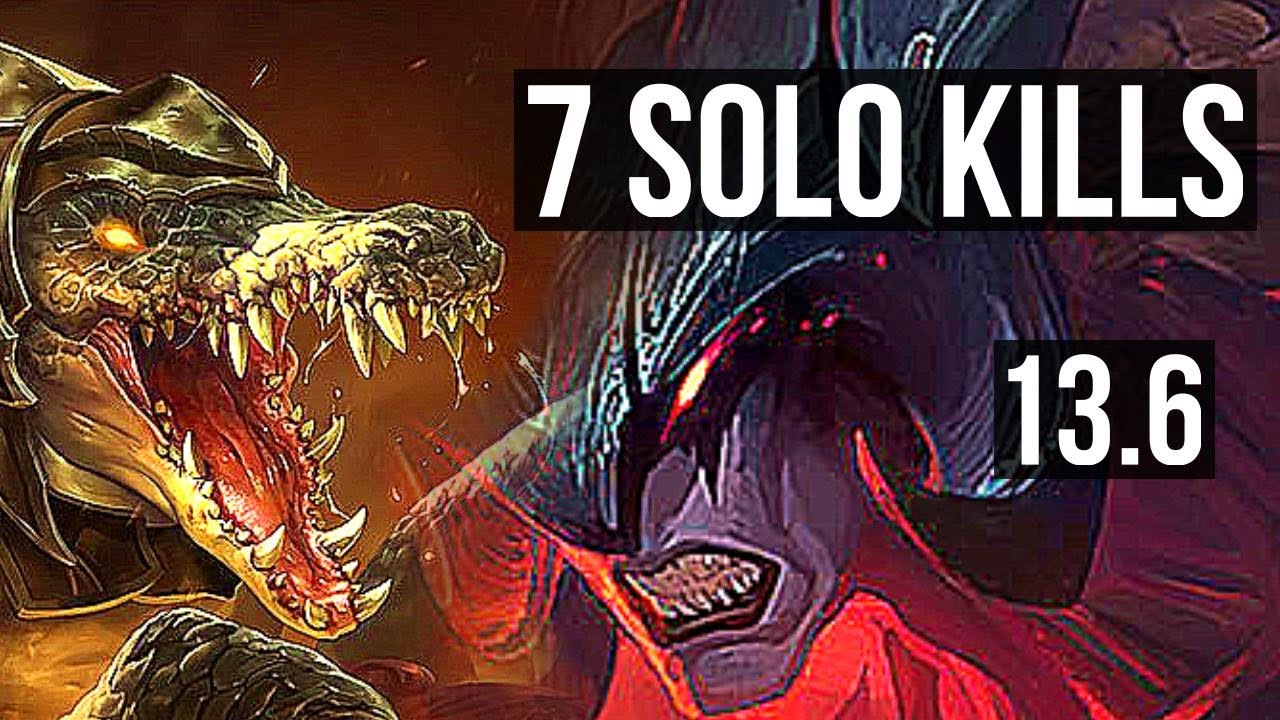 RENEKTON Vs AATROX (TOP) | 7 Solo Kills, 1.4M Mastery, 700+ Games ...