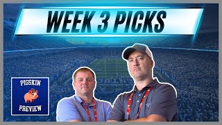 College Football Week 3 Expert Picks and Predictions | Pigskin Preview