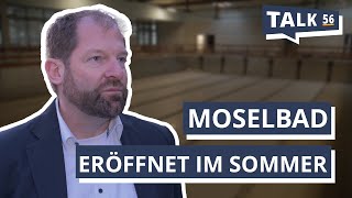 Moselbad in Koblenz eröffnet im Sommer