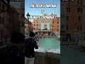 how is it possible that the trevi fountai is always crowded even at 6 am tourism travel walk