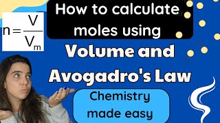 Avogadro's Law: How to calculate volume of gases | Stoichiometry