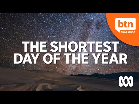 What is the shortest day of the year Australia?