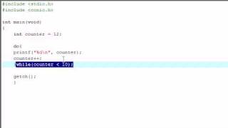 YouTube C Programming Tutorial 9 Do While Loops