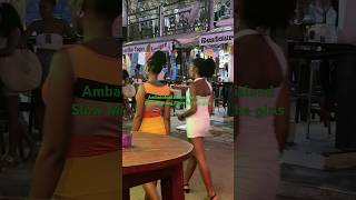 Ambatoloaka girls slow night on a Monday Nosy Be Island Madagascar the party area of Madagascar  🎉