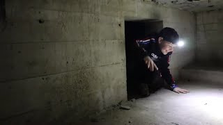 Abandoned WW2 Bunkers Pembrey - Exploring with the Kids