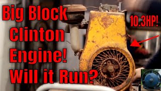 Old Engine Revival!  1950s 10.3HP Clinton Gas Engine