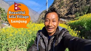 Simple \u0026 Beautiful LiLi Village, Lamjung 🇳🇵 || Mero Sasurali Gau 😁