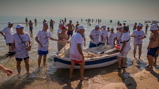 Vasto - La rievocazione della Sciabica, antica tecnica di pesca