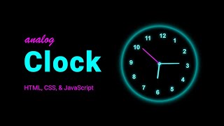🕒 Build a Realistic Analog Clock with HTML, CSS & JavaScript | MZCode01 #CSS #javascript #coding