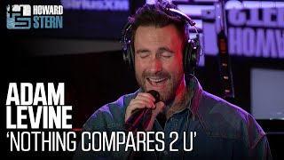 Adam Levine “Nothing Compares 2 U” Live on the Stern Show