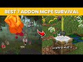 7 ADDON MCPE/BEDROCK TERBAIK & BERGUNA UNTUK SURVIVAL | 1.20/1.21