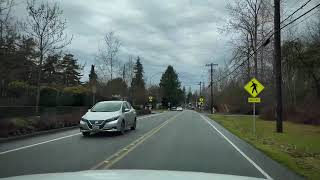 Winter drive through Bothell, WA. February 1, 2026