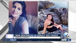 Driver sentenced in DUI crash that killed 2 sisters in Martin County