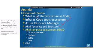 AzureTalk DevOps Session3: Azure IaC(Infrastructure as Code)