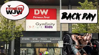 DW FITNESS FIRST GYM TOUR | BACK WORKOUT |