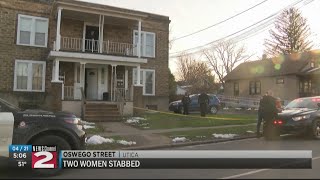 Man charged in double stabbing in Utica