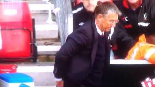 Nigel Adkins throws some mad shapes