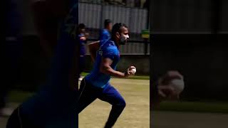 චාමික කරුණාරත්න,chamika karunaratne bowling practice #world #chamikakarunaratne ,#srilankacricket