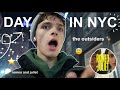 a SPONTANEOUS day in NYC | seeing the outsiders and romeo & juliet