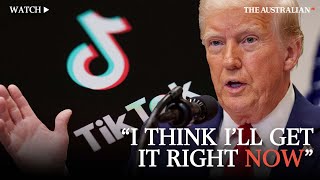 Trump wants US to own half of TikTok