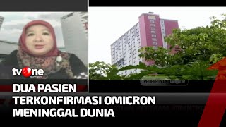 Kemenkes Rilis Kasus Kematian Pertama Omicron | Kabar Siang tvOne