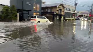 会津若松市で大雨　住宅浸水や道路冠水の被害　福島