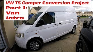 VW T5 Camper Conversion Project Part 1: Van Tour Introduction