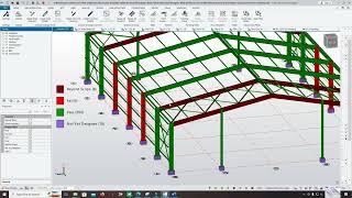 15.  Design Rafter Using Set Restraints Option in Tekla Structural Designer Eurocode3