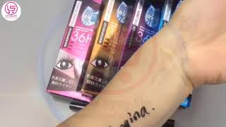 Waterproof Mascara \u0026 Eyeliner Pencil Yanqina 36H 2 in 1