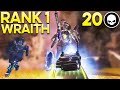 MEET THE #1 WRAITH IN THE WORLD | 104,000 KILLS 😱 | RANK 1 WRAITH DROPS 20 KILL GAME | APEX LEGENDS