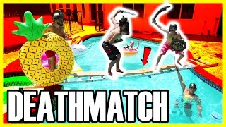 GLADIATOR DEATHMATCH OVER OUR POOL