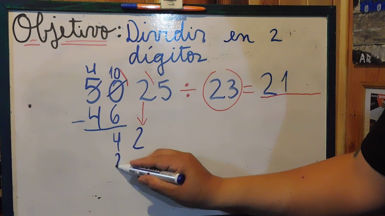 Dividir En 2 Dígitos Youtube