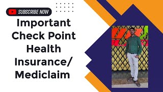 Important Checkpoint Health Insurance or Mediclaim | Kutch Consultancy