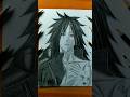 Drawing Madara Uchiha #shorts #anime #shorts #arts #animeart #madarauchiha