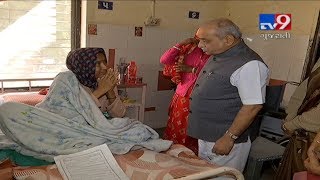 Gujarat Deputy CM Nitin Patel visits govt hospitals to ensure proper treatment to patients