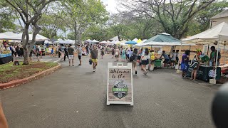 [4K] KCC Farmer's Market 10/26/24 in Honolulu, Oahu, Hawaii