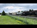 4 locomotive cn 383 3031 leads 2866 4708 3898 through tansley burlington