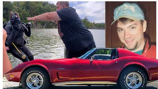 Found 70's Model Stingray Corvette Deep In Lake Searching Missing Person Case