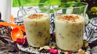 Paloodha|പാലൂദ |Tasty and easy welcome drink Palooda|Malabar drink |5minute drink of cashew\u0026Milk