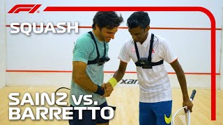 Squash Challenge with Carlos Sainz!
