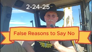 False Reasons to Say No