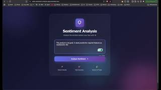 Sentiment Analysis Web App (Flask & Python)