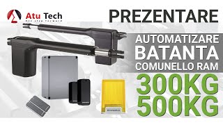 Automatizari pentru porti batante 2x5m Comunello RAM 500kg 230V