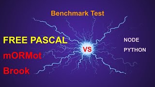 Benchmark test for FPC (delphi) mormot and brook , node, python.