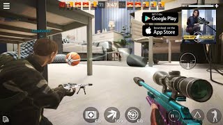 AWP Mode Elite Online 3D Sniper Action Gameplay (Android/IOS) [High Graphics 1080p 60FPS]